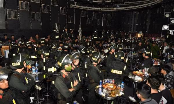 23 người bị bắt vì liên quan ma túy tại bar Phương Lâm