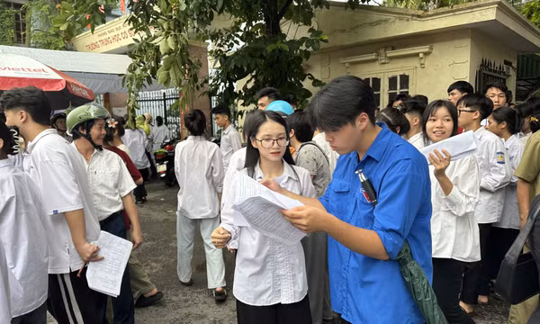 Đề thi Toán có độ phân hóa cao, đảm bảo tính phân loại học lực