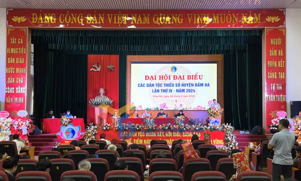 Đại hội đại biểu các dân tộc thiểu số huyện Đầm Hà lần thứ IV-2024