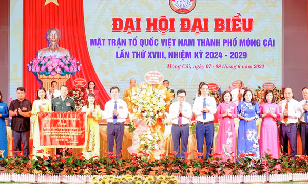 Móng Cái tổ chức thành công Đại hội đại biểu MTTQ Việt Nam lần thứ XVIII, nhiệm kỳ 2024-2029
