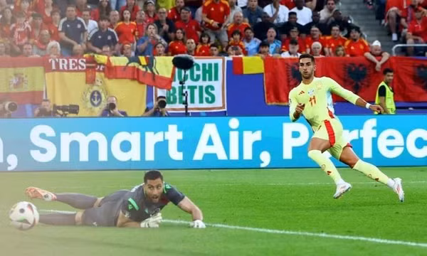 Đánh bại Albania, Tây Ban Nha thắng tuyệt đối vòng bảng EURO 2024