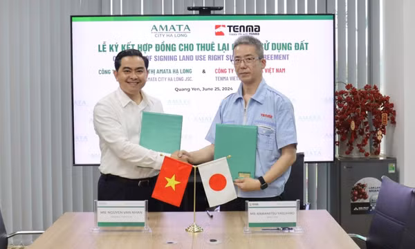 Amata City Hạ Long (Khu Công nghiệp Sông Khoai) chào đón thêm nhà đầu tư mới đến từ Nhật Bản