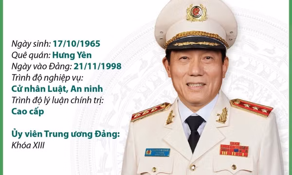 Tiểu sử tân Bộ trưởng Bộ Công an, Thượng tướng Lương Tam Quang