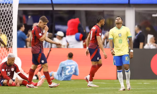Brazil bị cầm chân ở trận ra quân Copa America