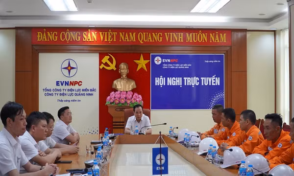 PC Quảng Ninh gặp mặt động viên 12 công nhân hỗ trợ thi công Dự án đường dây 500kV mạch 3 Quảng Trạch - Phố Nối