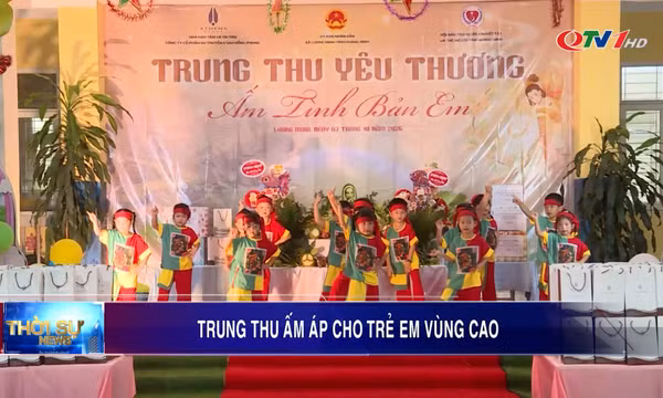 Trung thu ấm áp cho trẻ em vùng cao