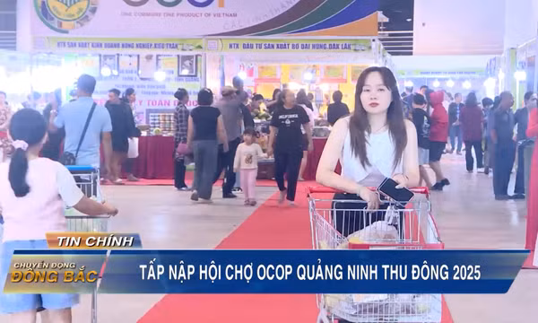 Tấp nập hội chợ OCOP Quảng Ninh - Thu Đông 2025