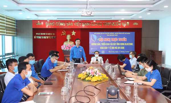 Phát động chiến dịch cao điểm cài đặt Bluezone và mã quét khai báo y tế
