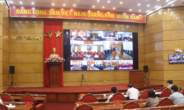Ngày 23/5 từ Trung tâm điều hành của BCĐ, UBBC tỉnh