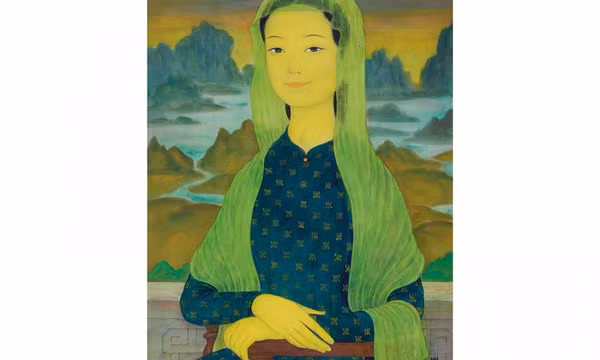 'Nàng' Mona Lisa của danh họa Mai Trung Thứ sắp được đấu giá tại Hồng Kông