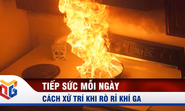 Cách xử trí khi rò rỉ khí ga