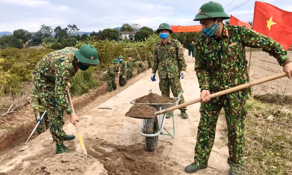 Ban CHQS TX Đông Triều - "Mỗi ngày học tập 1 lời Bác dạy"
