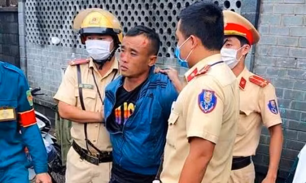 "Tóm gọn" tên cướp ngay chốt kiểm soát phòng chống dịch