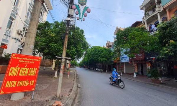 Bắc Giang thực hiện giãn cách xã hội đối với huyện Tân Yên