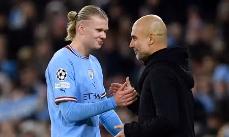 Pep không 'để dành' Haaland cho trận gặp Bayern