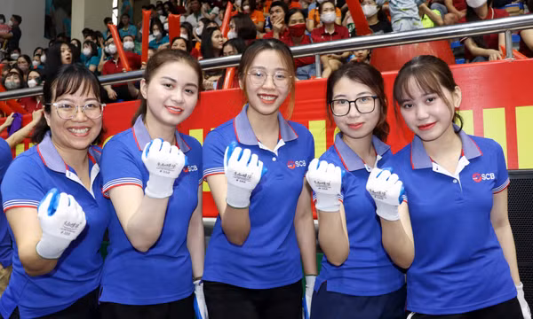 Sôi động ngày hội thể thao ngành ngân hàng
