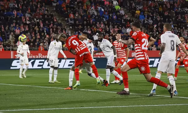 Real Madrid thua đậm bởi một cú 'poker'