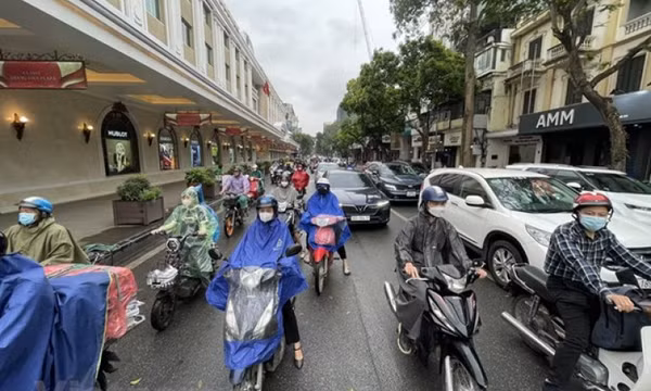 Ngày 27/4, khu vực Đông Bắc Bộ có mưa rào, dông vài nơi;