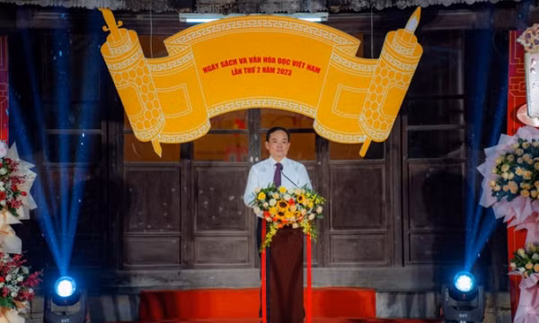 Phó Thủ tướng Trần Lưu Quang dự khai mạc Ngày Sách và Văn hóa đọc Việt Nam