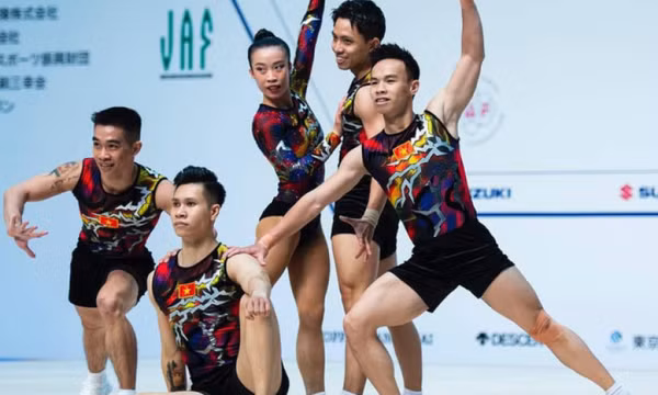 Aerobic Việt Nam giành HC vàng Cup thế giới