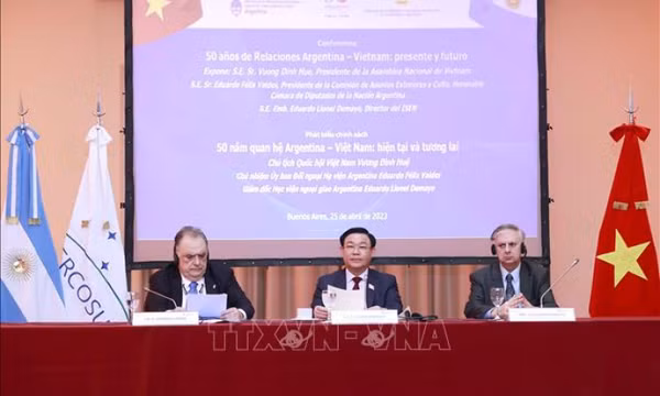 Kỷ niệm '50 năm quan hệ ngoại giao Việt Nam - Argentina: Hiện tại và tương lai'
