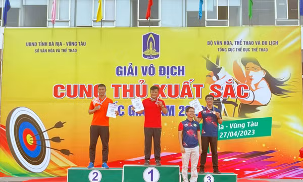 Đoàn Quảng Ninh giành 3 HCV, thiết lập 1 kỷ lục quốc gia tại Giải Cung thủ xuất sắc quốc gia 2023
