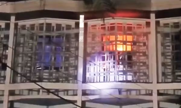 Phòng Giáo dục bốc cháy, nhiều tài liệu bị thiêu rụi
