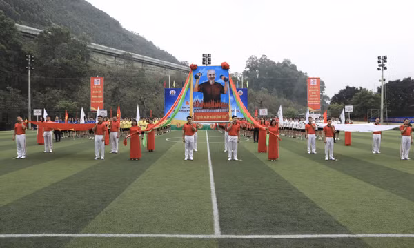 Than Quang Hanh: Khai mạc Đại hội Thể dục thể thao năm 2023
