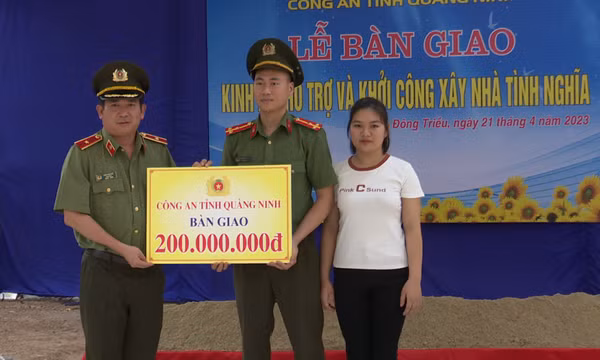 Khởi công xây dựng nhà nghĩa tình đồng đội