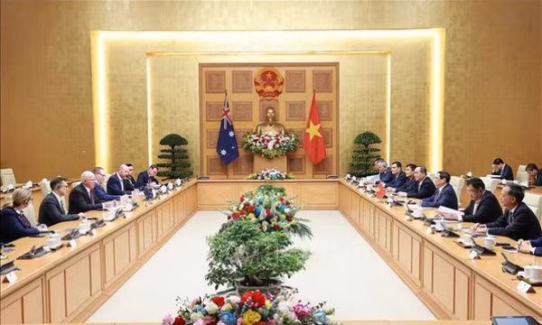 Thủ tướng Phạm Minh Chính hội kiến Toàn quyền Australia