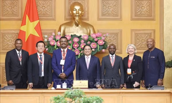 Thủ tướng Phạm Minh Chính tiếp Đoàn lãnh đạo Bộ Nông nghiệp các nước