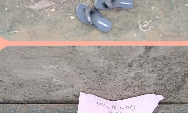 Học sinh lớp 8 nghi nhảy cầu để lại mảnh giấy: 'Con không ăn trộm'