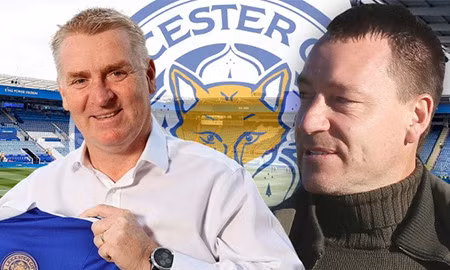 Dean Smith cùng John Terry dẫn dắt Leicester tới hết mùa giải