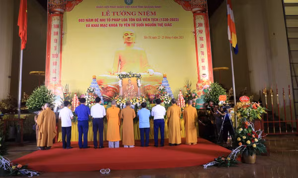 Đại lễ tưởng niệm 693 năm Đệ nhị tổ Pháp Loa Tôn giả viên tịch (1330 – 2023)