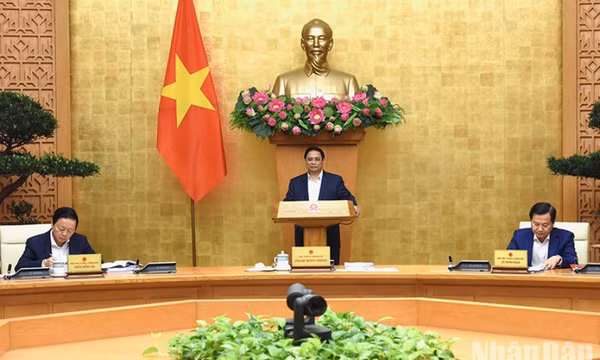 Hội nghị trực tuyến toàn quốc Chính phủ với các địa phương