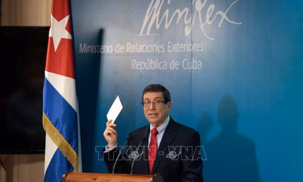 Cuba lên án lệnh bao vây cấm vận của Mỹ