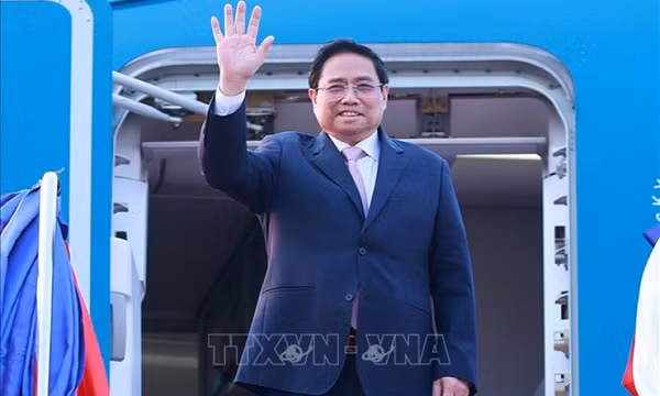 Thủ tướng Phạm Minh Chính kết thúc tốt đẹp chuyến công tác tham dự Hội nghị cấp cao Ủy hội sông Mekong quốc tế