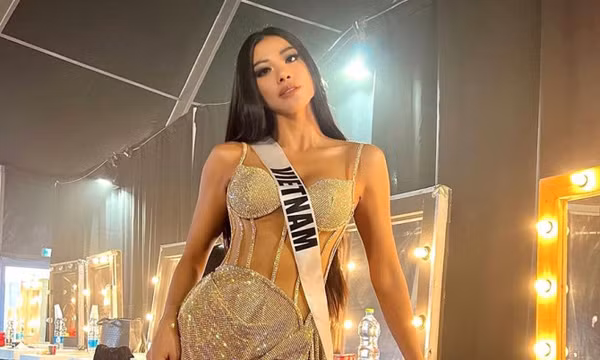 Kim Duyên thi bán kết Miss Universe