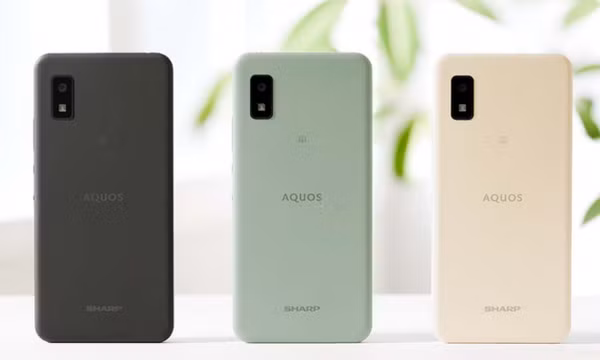 Sharp ra mắt chiếc điện thoại 5G giá rẻ, thiết kế long lanh, phần cứng 'siêu chống nước'