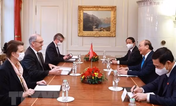 Chuyến thăm Thụy Sĩ và Liên bang Nga của Chủ tịch nước thành công tốt đẹp với nhiều kết quả cụ thể