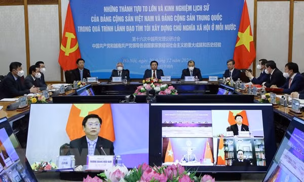 Đảng Cộng sản Việt Nam và Trung Quốc tăng cường trao đổi lý luận