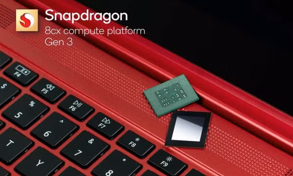 Snapdragon 8cx Gen 3 và 7c+ Gen 3 ra mắt: chip 5nm đầu tiên cho Windows, đối đầu Apple M1