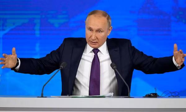 Tổng thống Nga V.Putin họp báo cuối năm