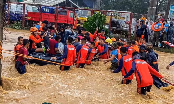 Số người thiệt mạng do bão Rai tại Philippines tăng lên 208 người