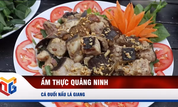 Cá đuối nấu lá giang