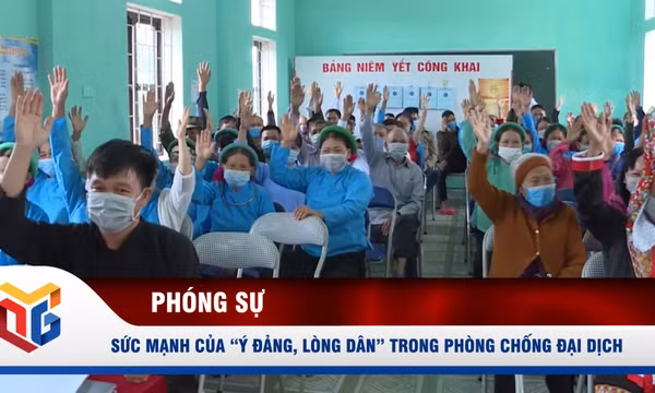 Sức mạnh của “ý Đảng, lòng dân” trong phòng chống đại dịch