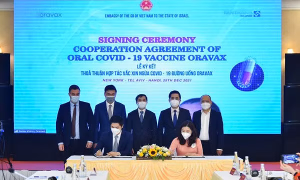Vaccine Covid-19 đường uống đầu tiên sẽ thử nghiệm tại Việt Nam