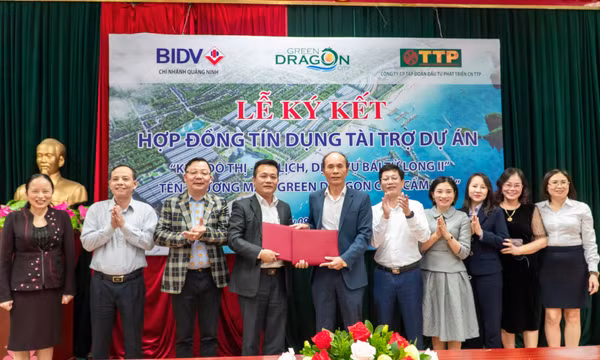 Green Dragon City giai đoạn II nhận gói tín dụng 1.258 tỷ đồng