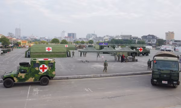 Diễn tập chung Quân y giữa Quân đội hai nước Việt Nam - Trung Quốc thành công tốt đẹp
