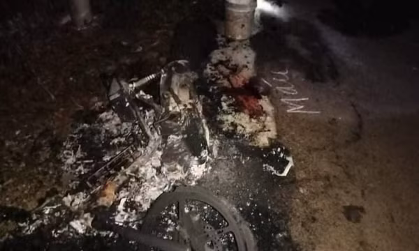 Nghi án cô gái trẻ bị đâm rồi mất tích, xe bị đốt cháy